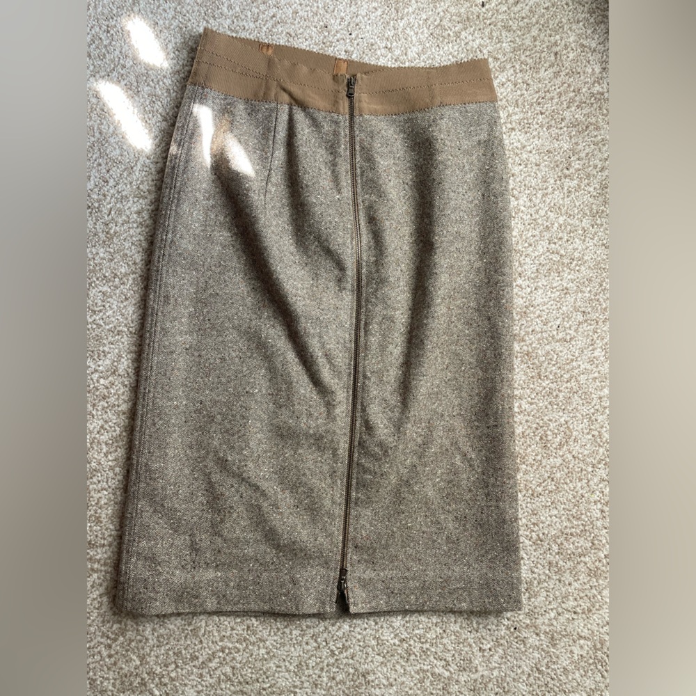 Stella McCartney Stunning Brown Tweed Skirt - Picture 4 of 11